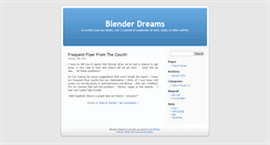 Desktop Screenshot of blenderdreams.com